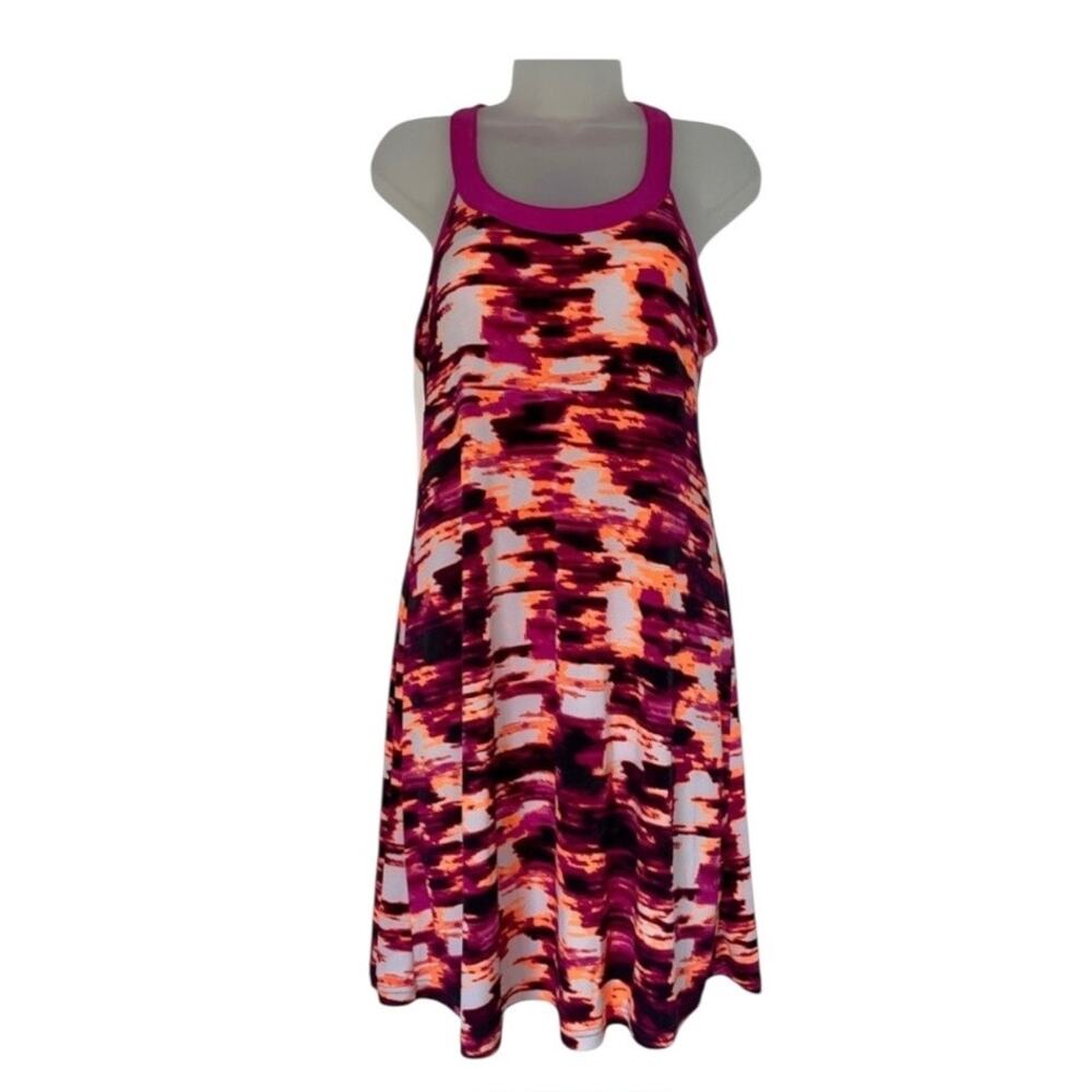 Tek Gear Pink Athletic Dress Stretch Athleisure Sports Casual Tank Size M